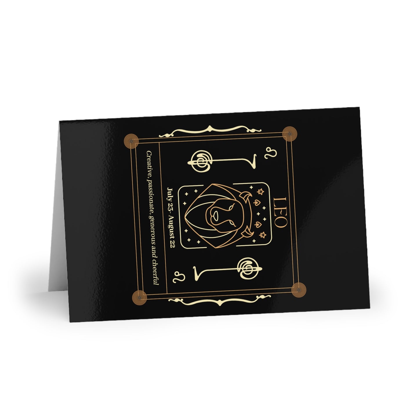 Leo Greeting Card