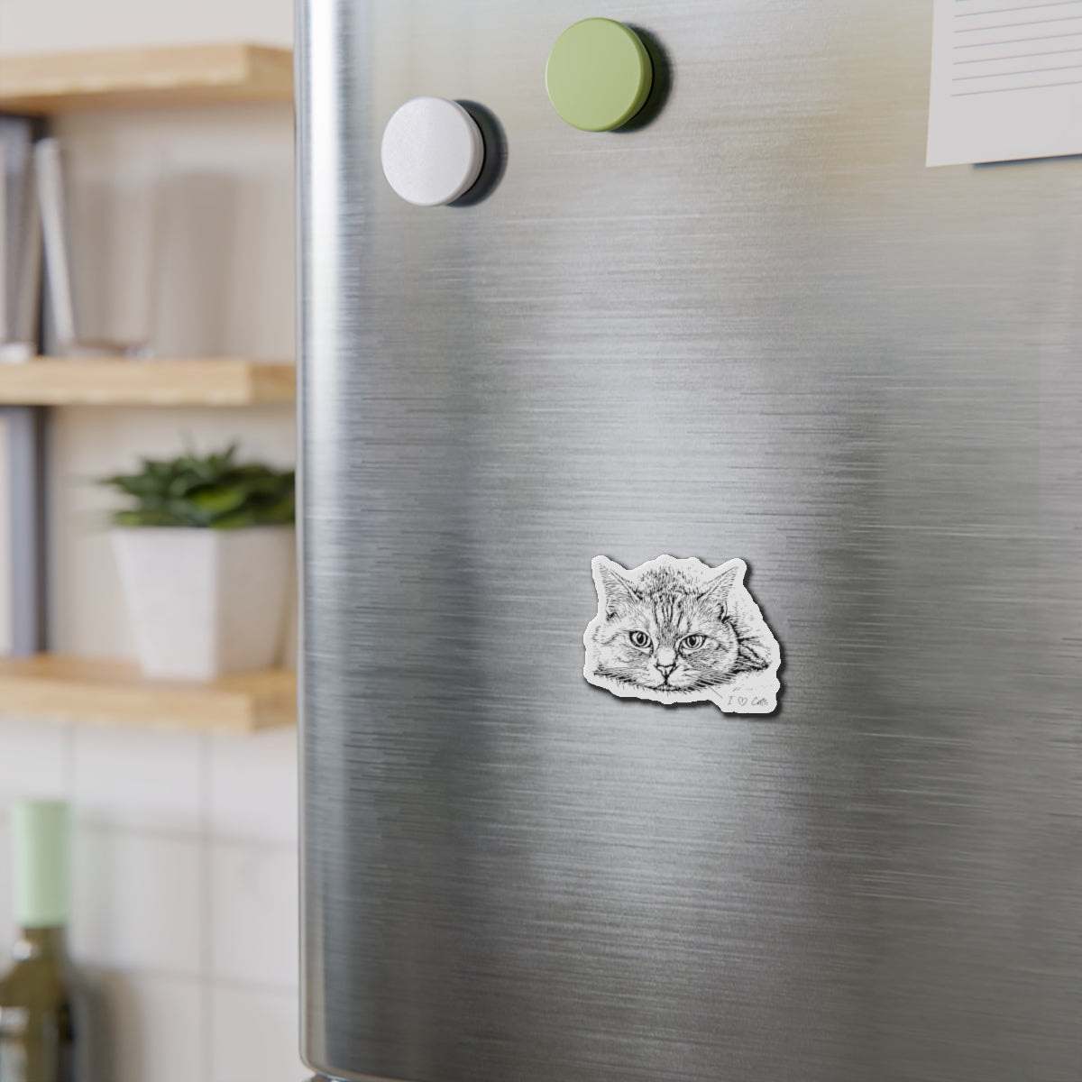 I Heart Cats Magnets