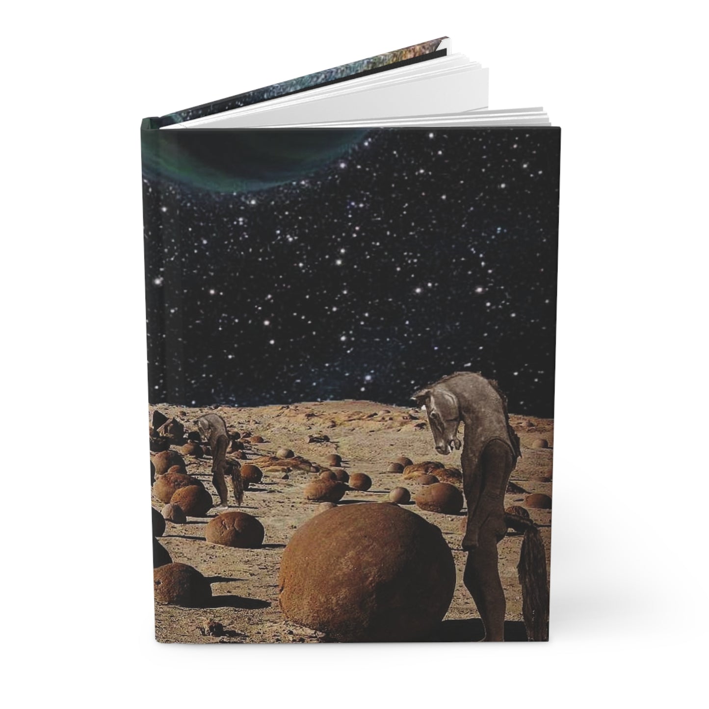 Horses Hardcover Journal