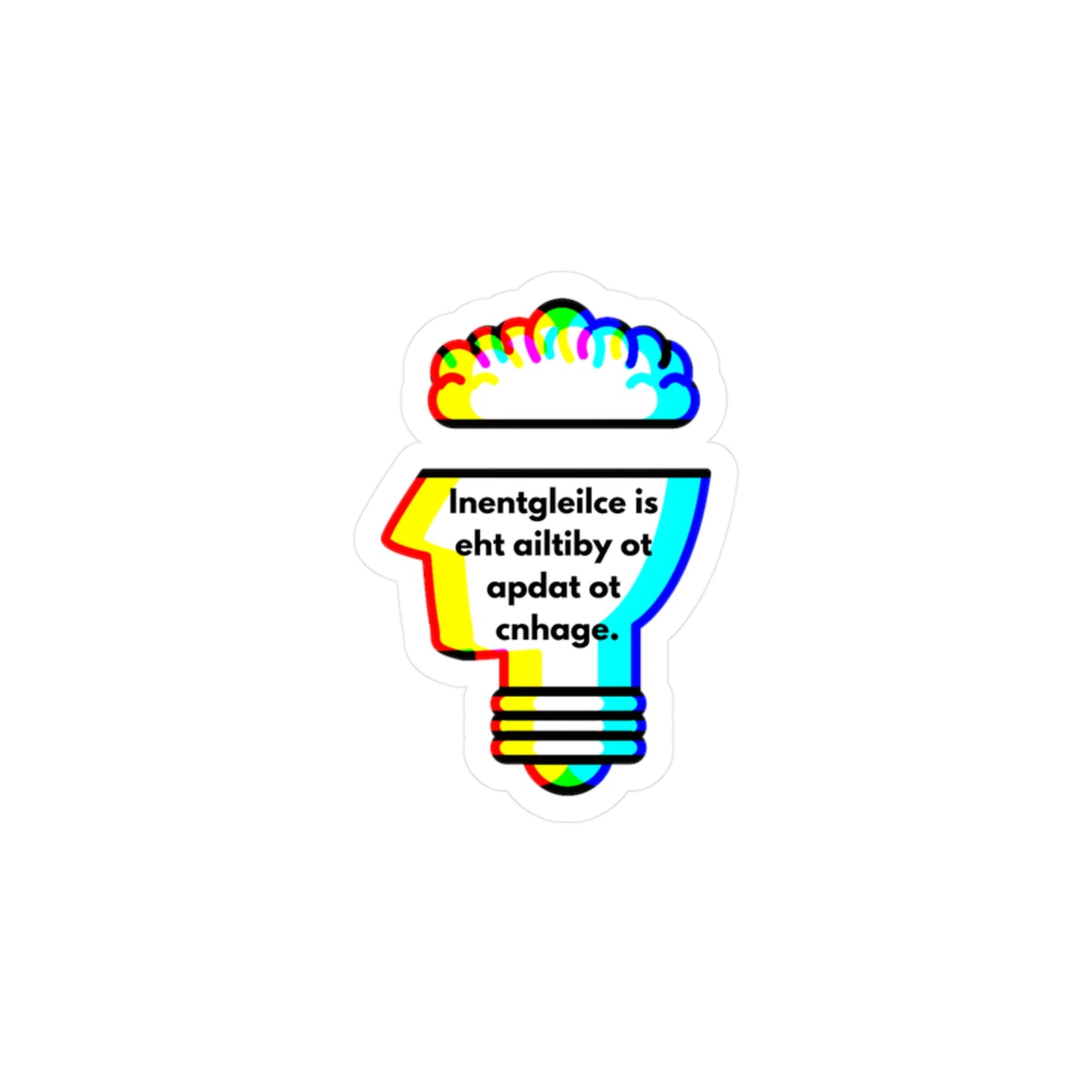 Intelligence Vinyl Decals
