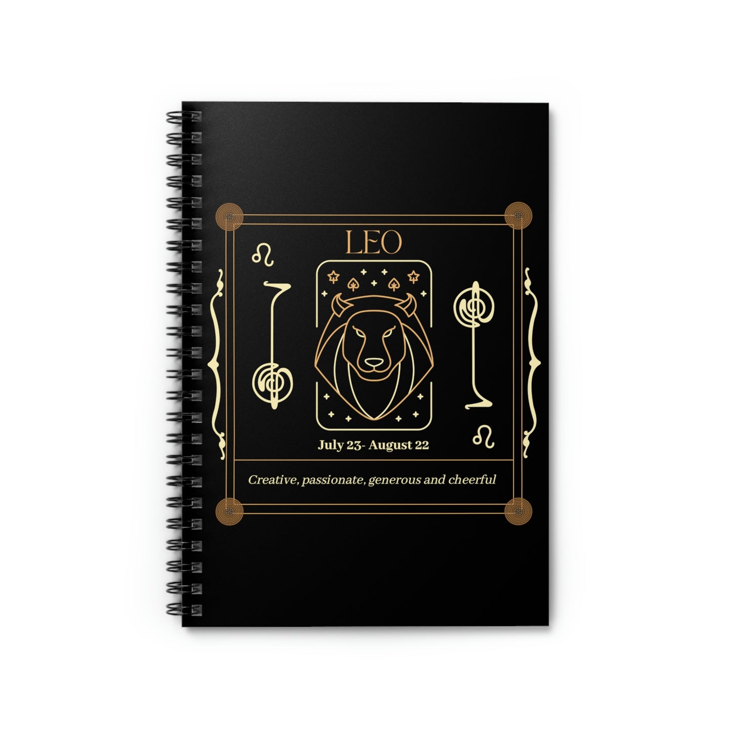 Leo Spiral Notebook