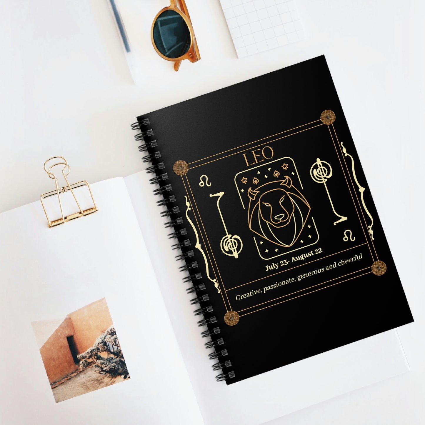 Leo Spiral Notebook