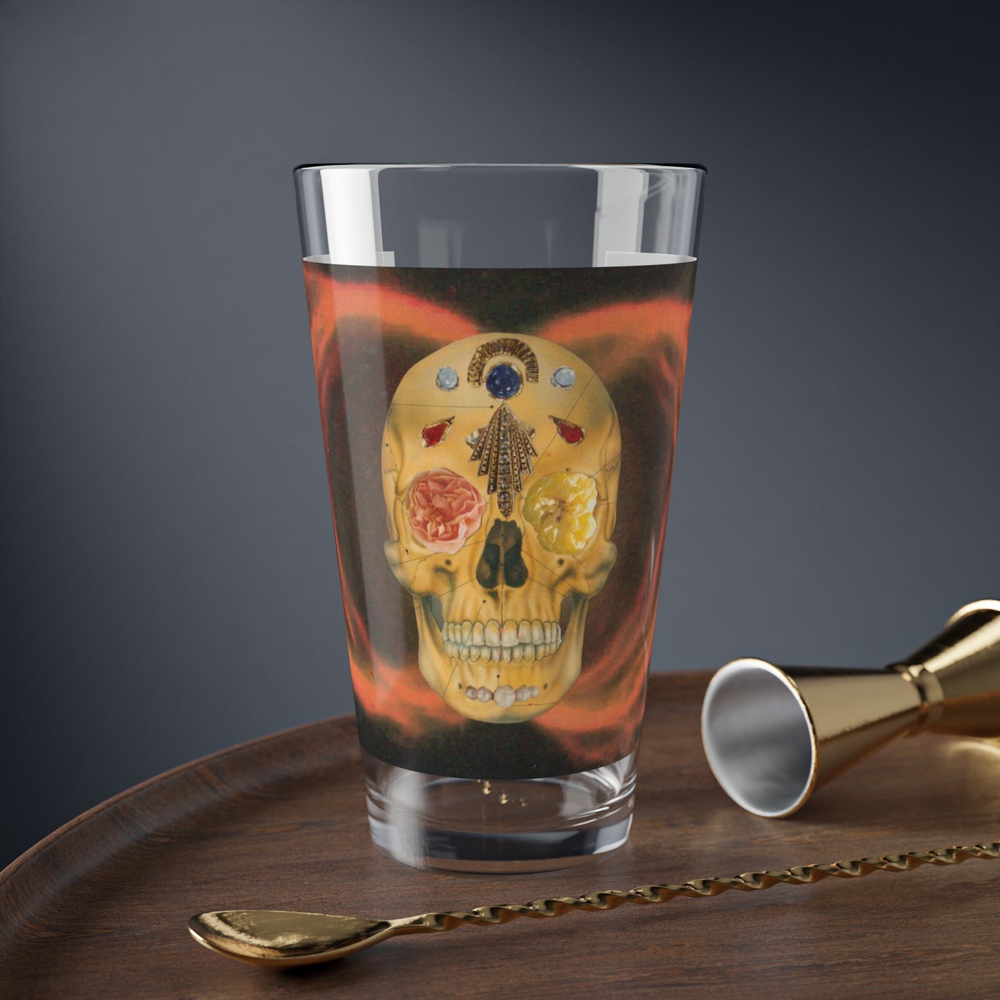 Day of the Dead Glass