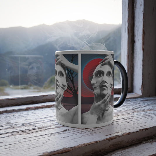 Masked color changing Mug