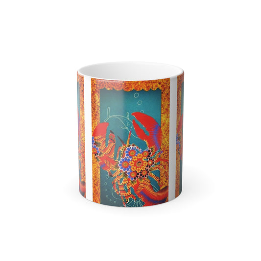 Lobster Party color changing Mug