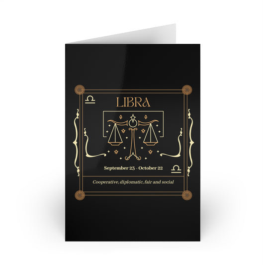 Libra Greeting Card