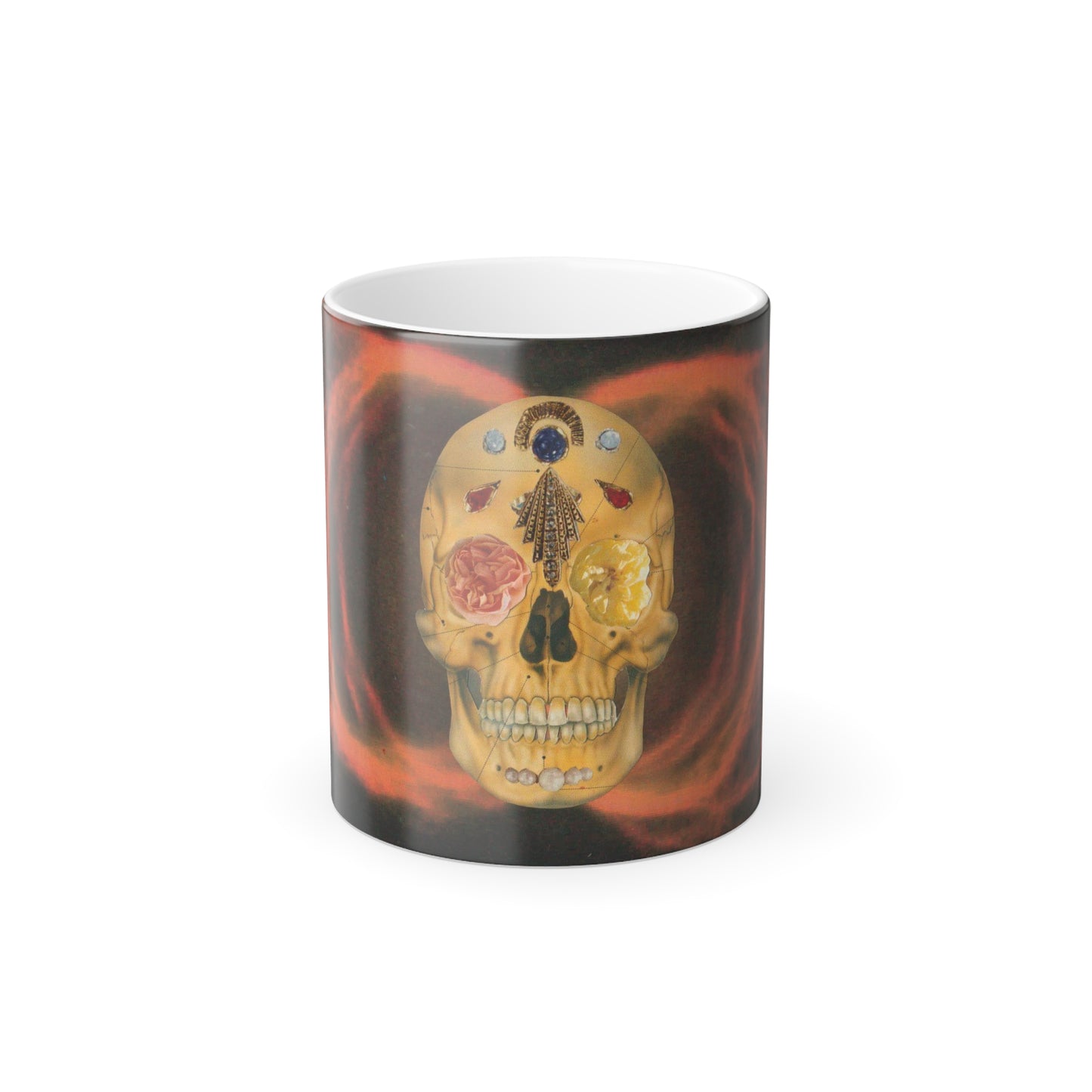 Day of the Dead color changing Mug