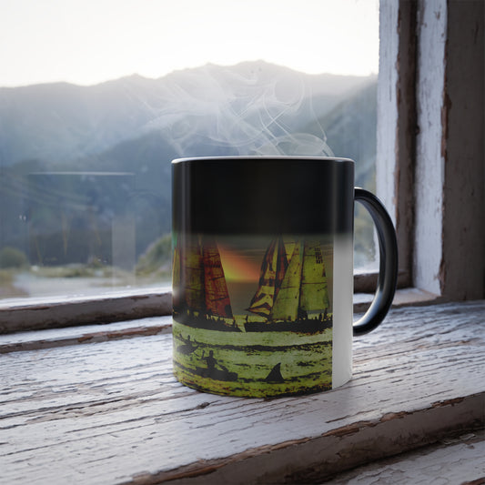 Paradise color changing Mug