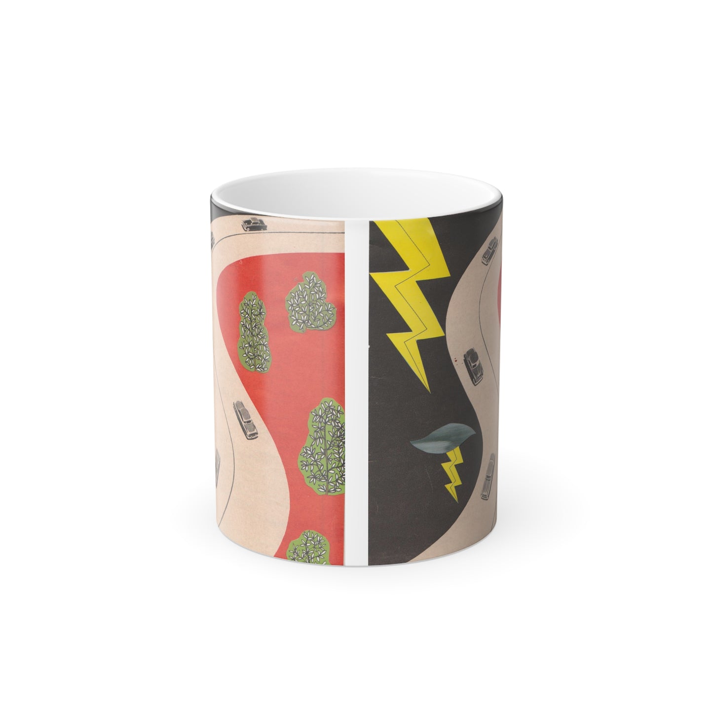 Transport color changing Mug