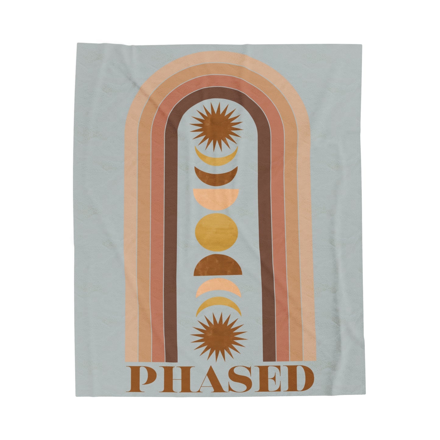 Phased Velveteen Plush Blanket
