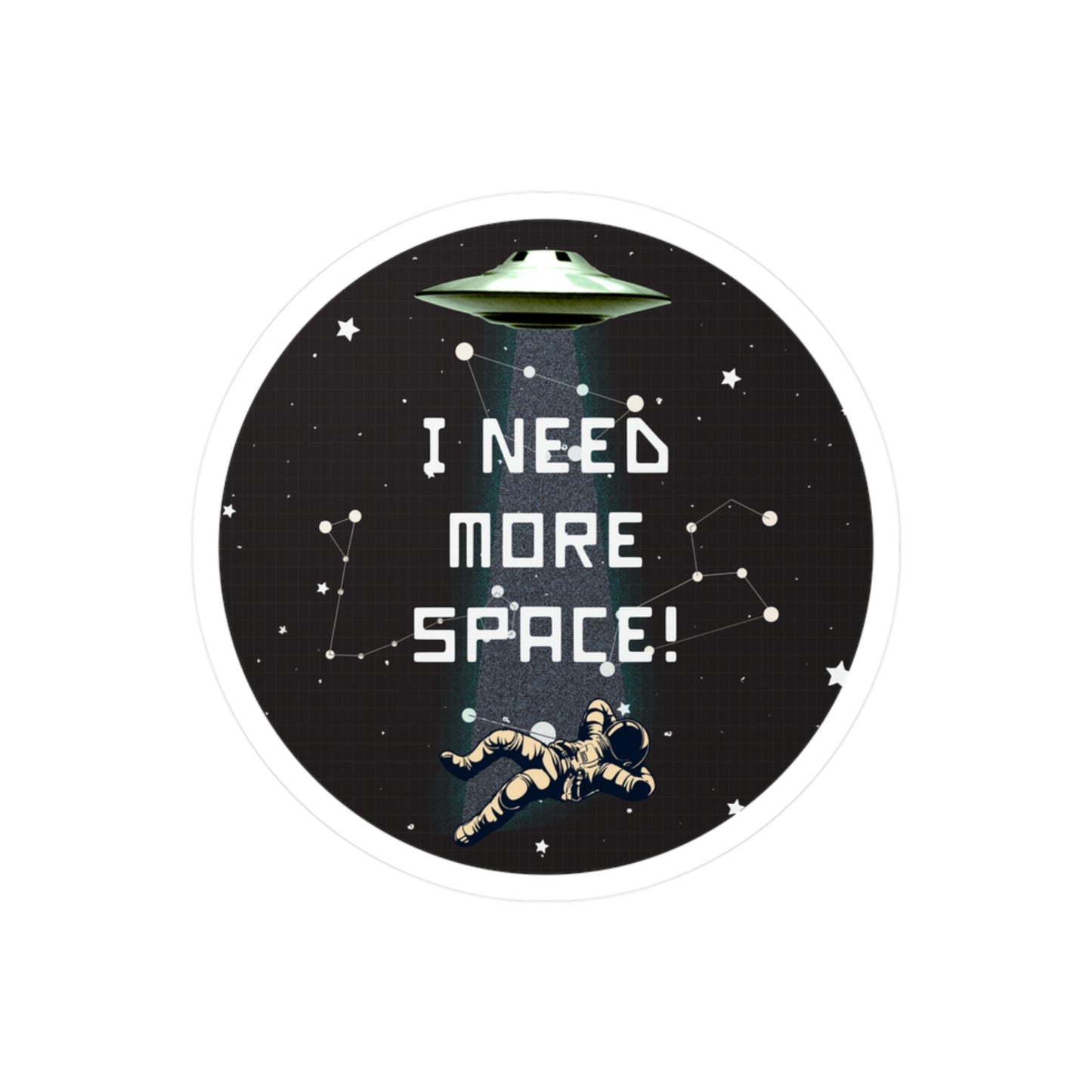 More Space Vinyl Decals