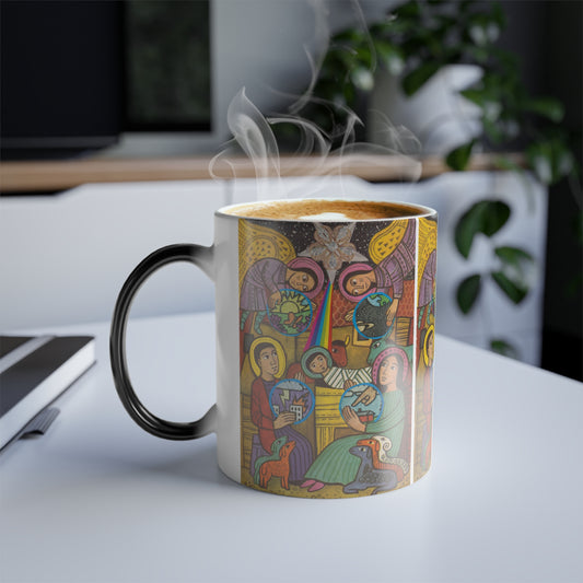 God Complex color changing Mug