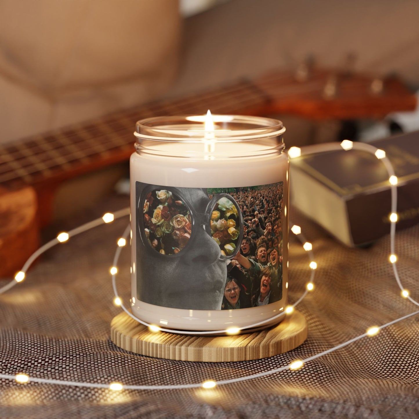 Rosy Soy Candle