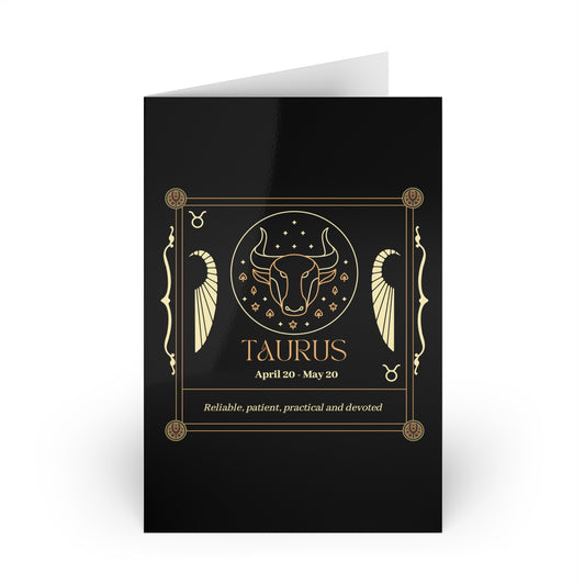 Taurus Greeting Card