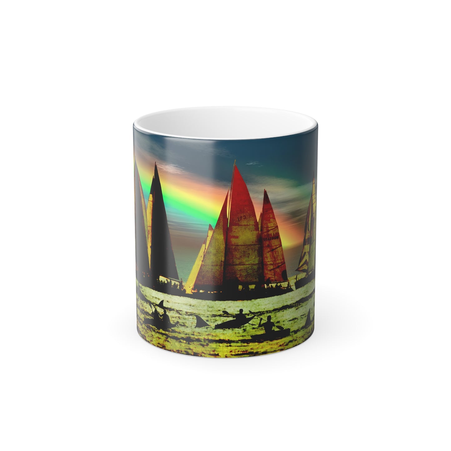 Paradise color changing Mug