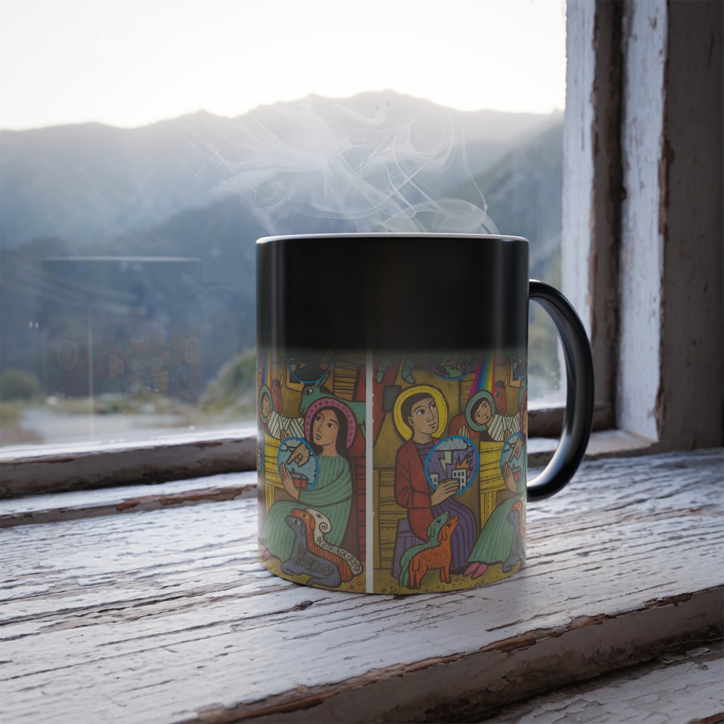 God Complex color changing Mug