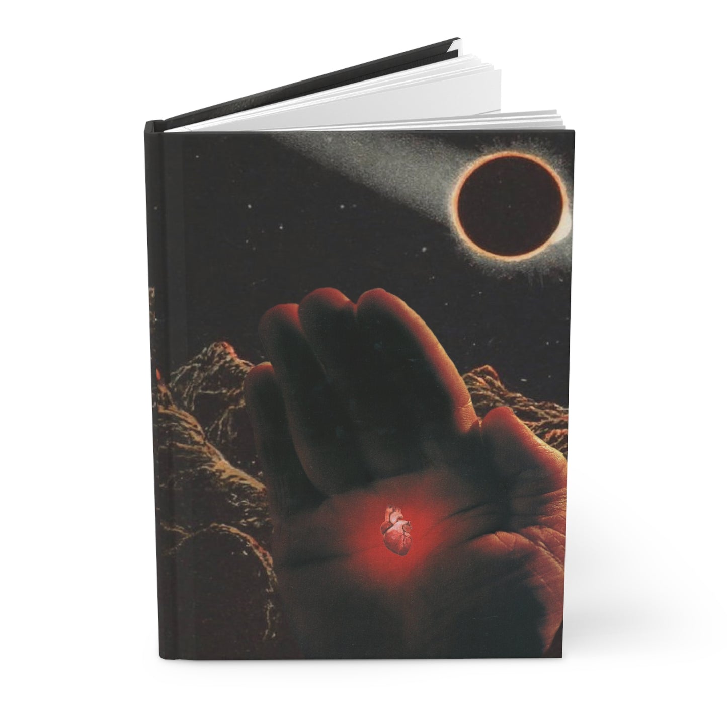 Heart in Hand Hardcover Journal