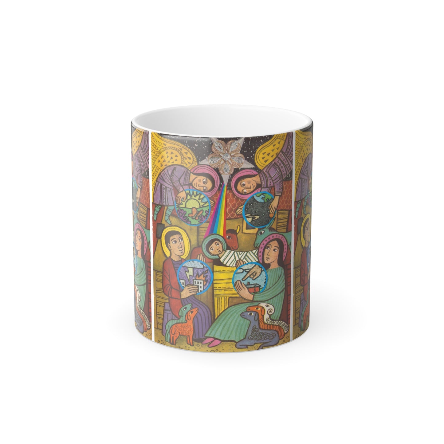 God Complex color changing Mug