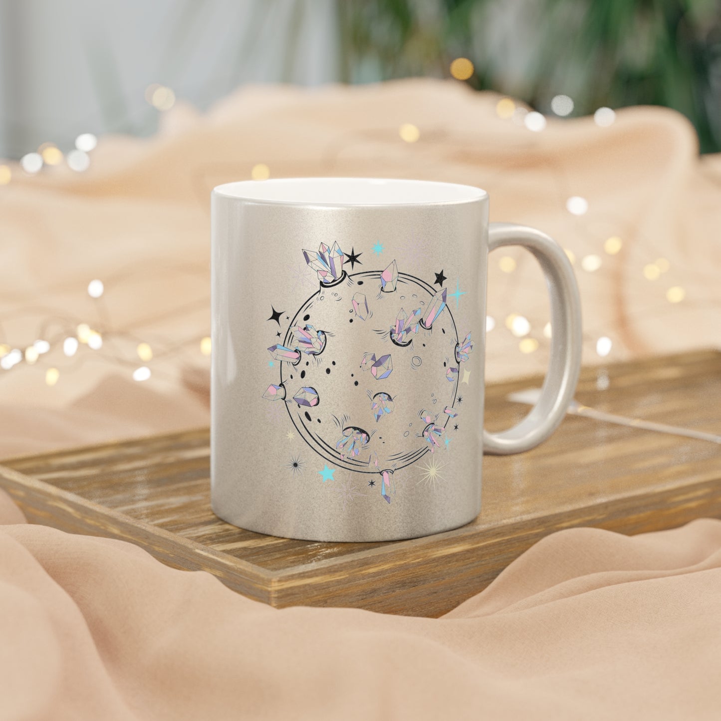 Moon Crush Metallic Mug