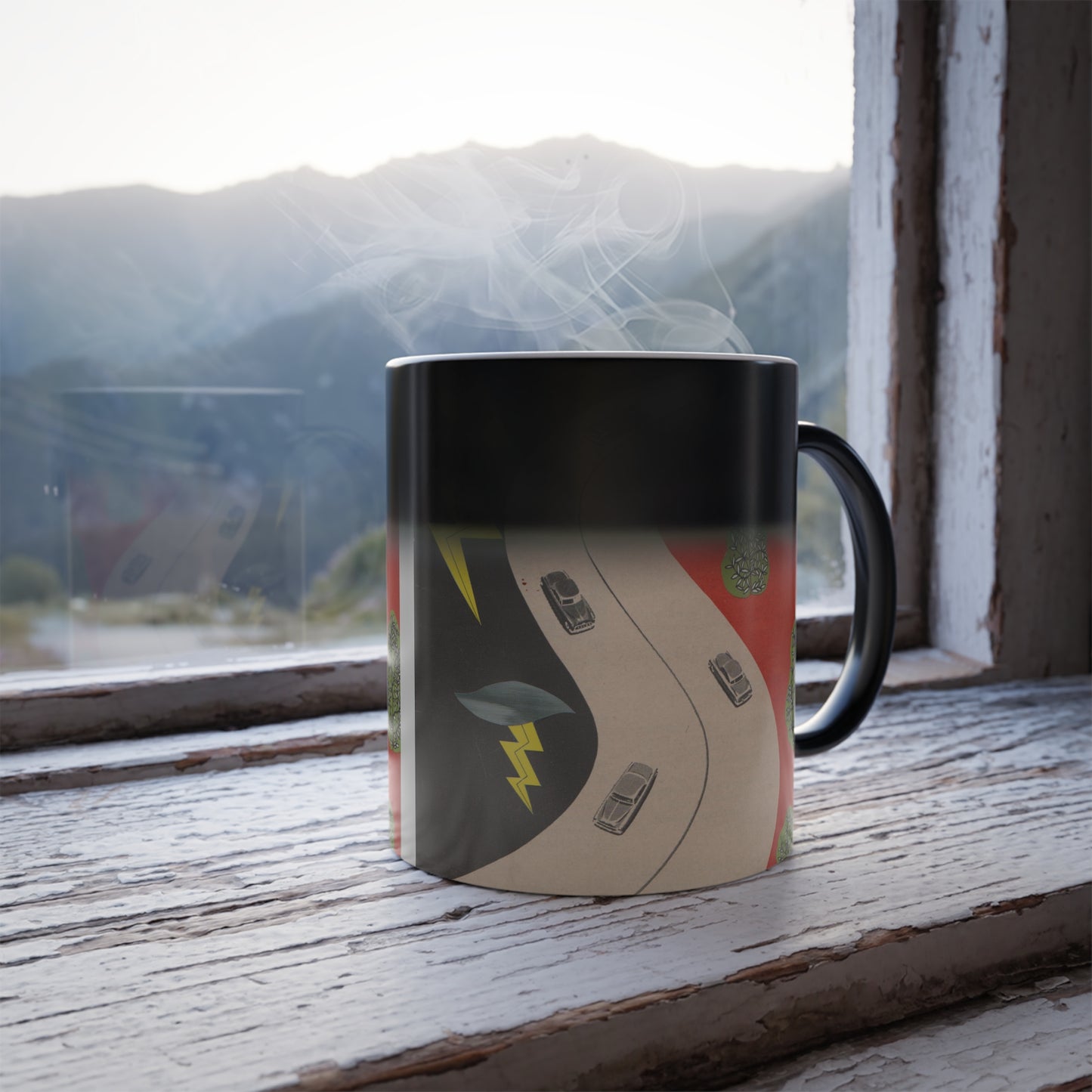 Transport color changing Mug