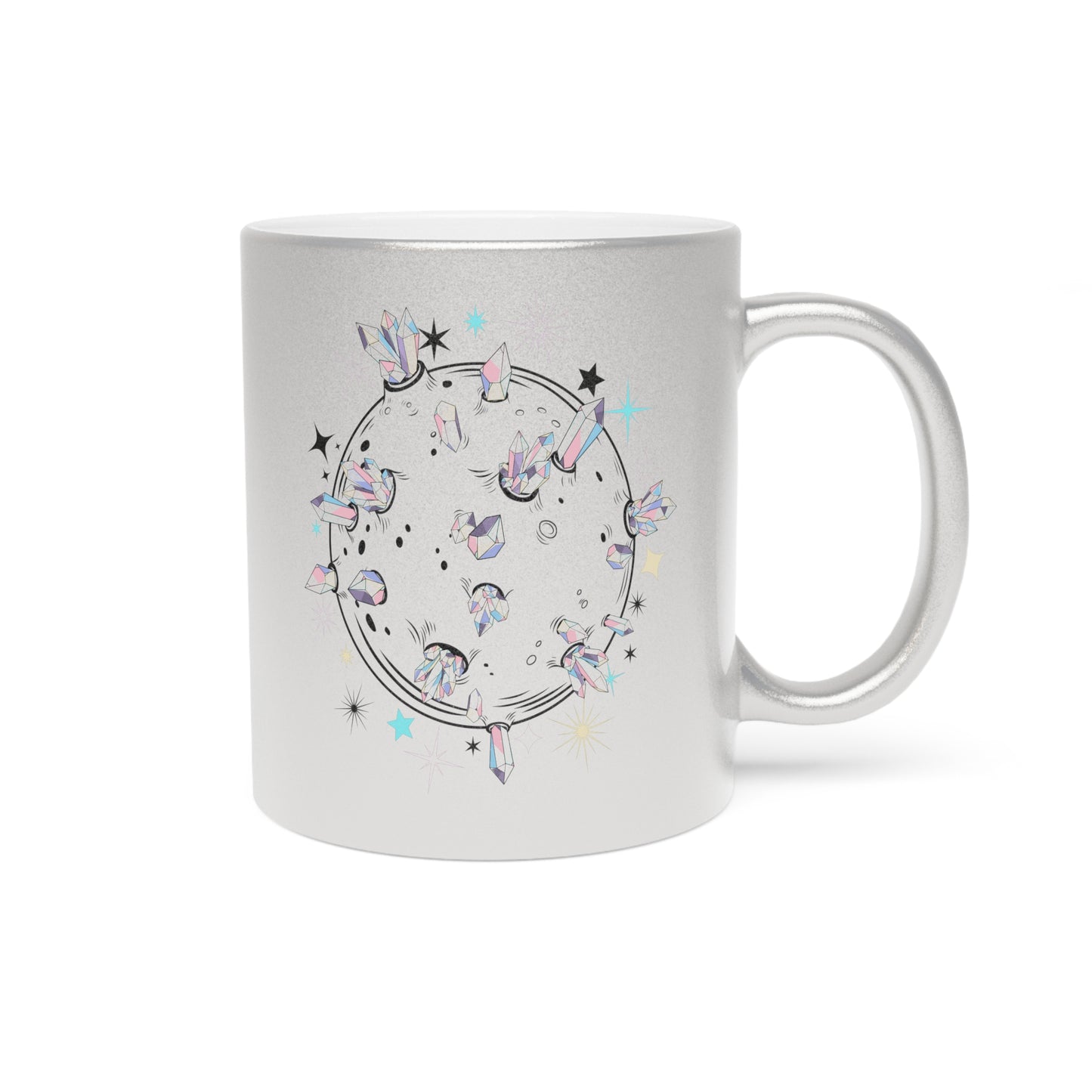 Moon Crush Metallic Mug