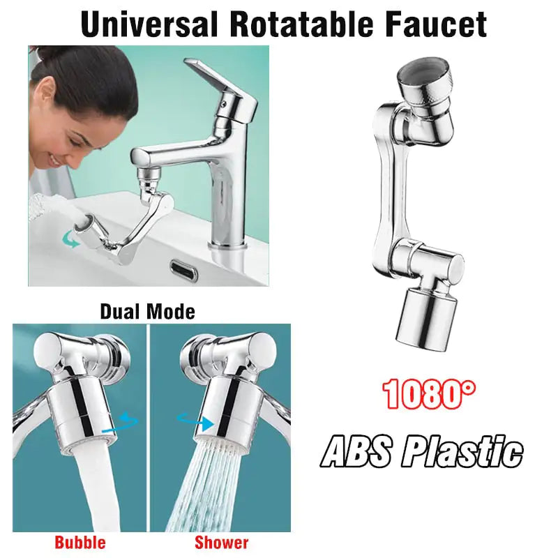 Rotating Faucet Extension