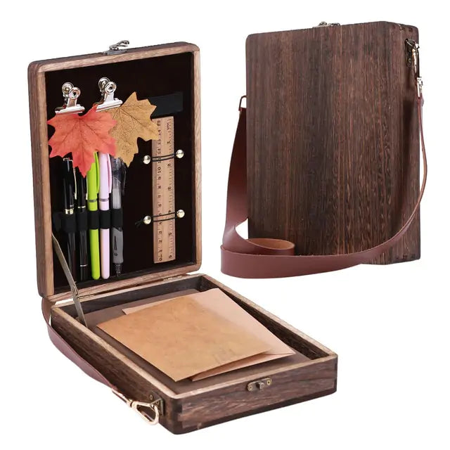 Wooden Messenger Box