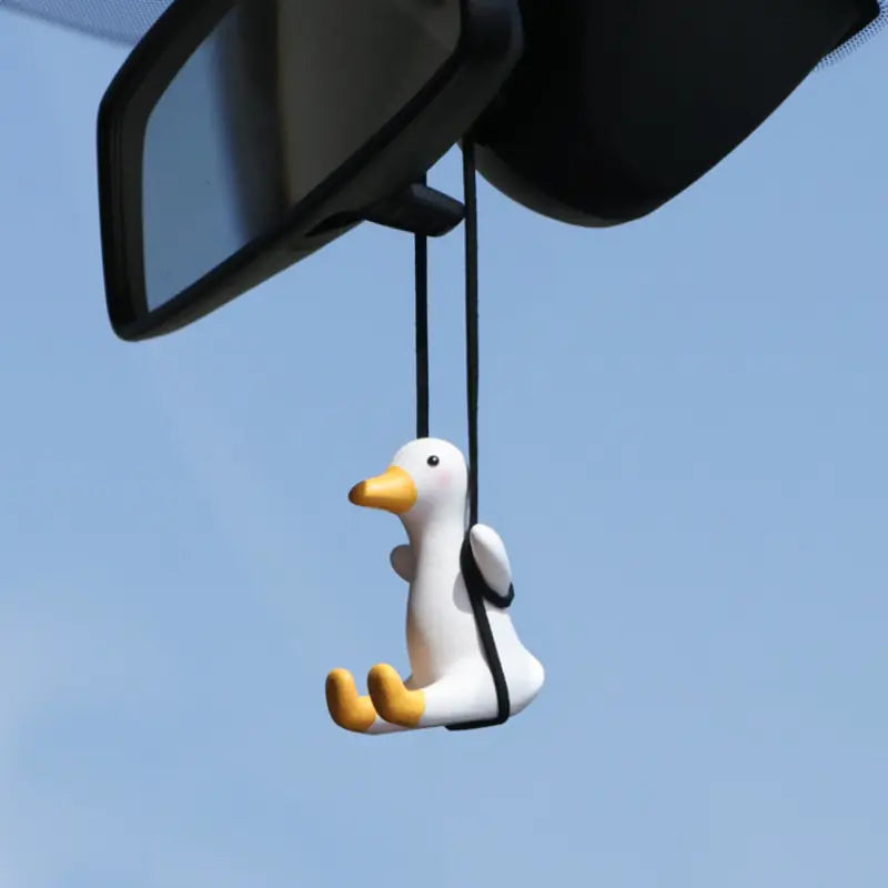 Swinging Duck Car Decor