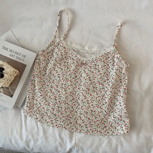 Lace vintage style tank