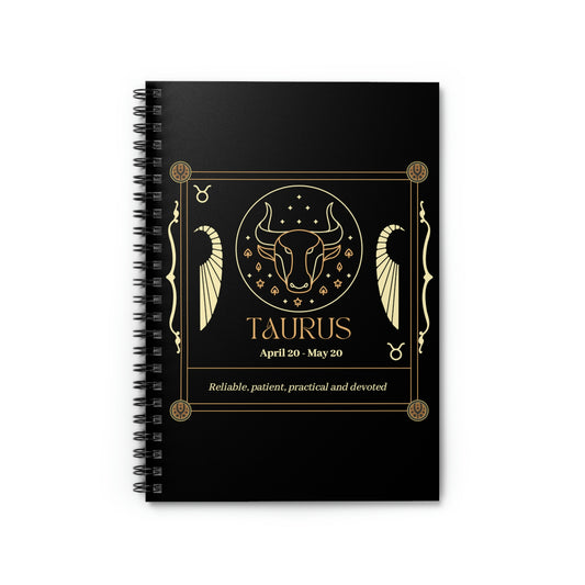Taurus Spiral Notebook